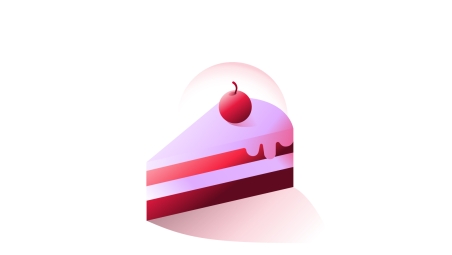 Slice of cake, representing a stocks and shares ISA